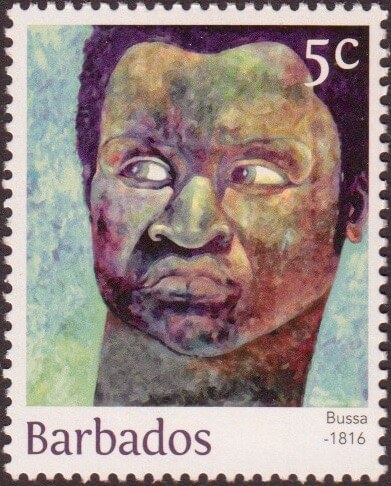 Bussa 5c - Barbados Stamps