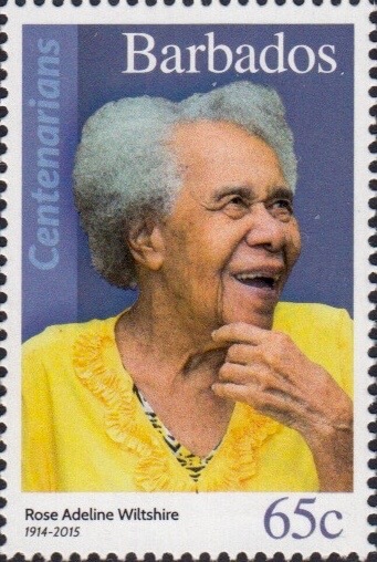 Barbados 65c Stamp – Rose Adelin Wiltshire