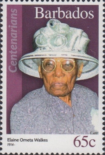 Barbados 65c Stamp – Elaine Ometa Walkes