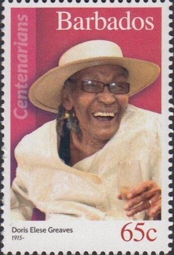 Barbados 65c Stamp – Doris Elese Greaves