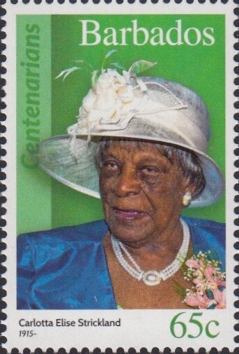 Barbados 65c Stamp – Carlotta Elise Strickland