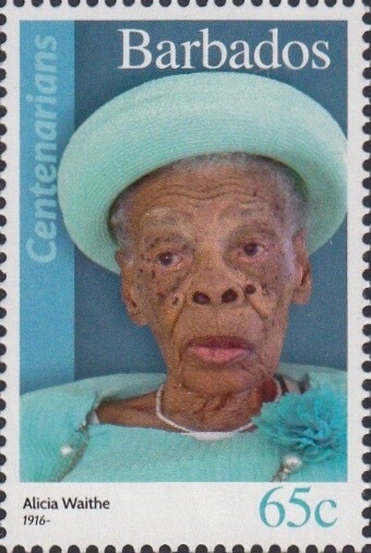 Barbados 65c Stamp – Alicia Waithe
