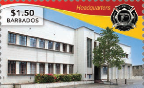 70TH ANNIVERSARY OF THE BARBADOS FIRE SERVICE $1.50