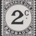 Barbados Postage Due D12