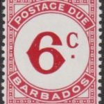 Barbados Postage Due D13