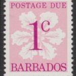 Barbados Postage Due D14