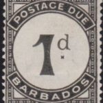 Barbados Postage Due D2