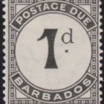 Barbados Postage Due D2a