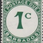 Barbados Postage Due D4