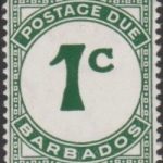 Barbados Postage Due D4a