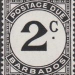 Barbados Postage Due D5a