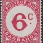 Barbados Postage Due D6