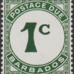 Barbados Postage Due D7