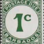 Barbados Postage Due D7b