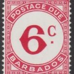 Barbados Postage Due D9