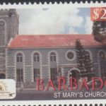 Historic Bridgetown - Barbados SG1390 - $2 St Mary's Church