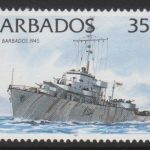 Barbados SG1033B