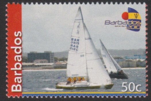 Fireball International World Championship Sailing 2010 - 50c - Barbados SG1350