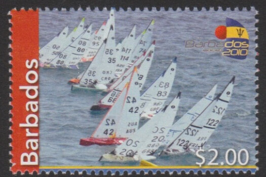 Fireball International World Championship Sailing 2010 - $2 - Barbados SG1353