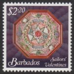 Sailors' Valentines - $2.20 - Barbados SG1377