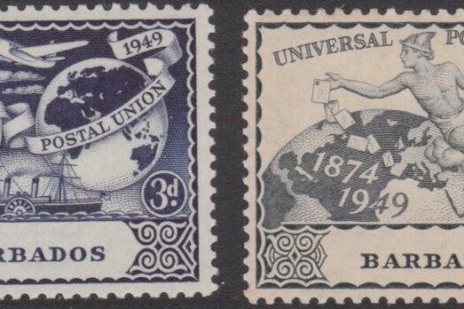 Barbados SG267 - 270 | 75th Anniversary of Universal Postal Union