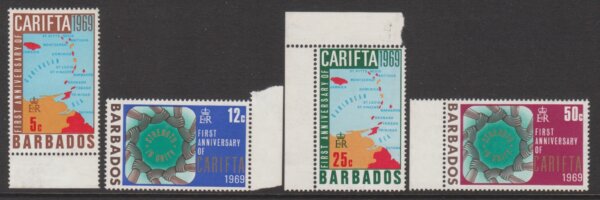 Barbados SG386-389