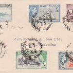 Barbados QEII 1953 commemorative FDC