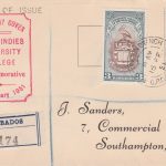 Inauguration of B.W.I University College Barbados FDC 1951