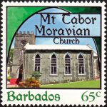 Churches of Barbados - 65c - Barbados SG1401