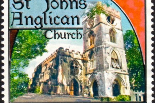 Churches of Barbados - $3 - Barbados SG1403