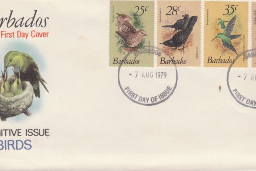 Barbados 1979 Birds Definitives FDC - illustrated cover (3)