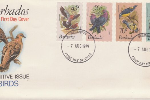 Barbados 1979 Birds Definitives FDC - illustrated cover (2)