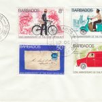 Barbados 1976 125th Anniversary of the Post Office Act FDC - plain cover