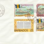 Barbados 1976 10th Anniversary of Independence FDC - plain cover