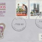 Barbados 1977 The Queen's Silver Jubilee FDC - illustrated cover