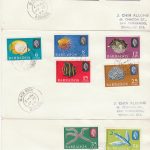 Barbados 1965 Marine Life Definitives FDC - set of 3 covers with Black Rock cancels