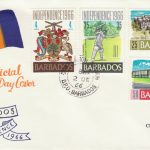 Barbados 1966 Independence FDC - illustrated cover