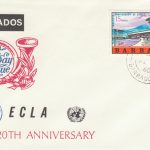 Barbados 1968 ECLA FDC - illustrated cover