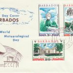 Barbados 1968 World Meteorological Day FDC - illustrated cover