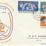 Barbados 1968 The Girl Guides Association FDC - illustrated cover