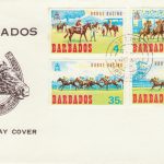 Barbados 1969 Horse Racing FDC - illustrated FDC