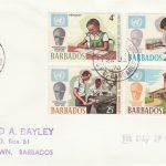 Barbados 1970 International Education Year FDC - plain cover