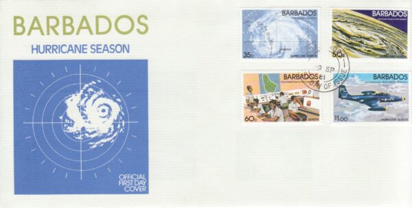 Barbados 1981 | Hurricane Season FDC