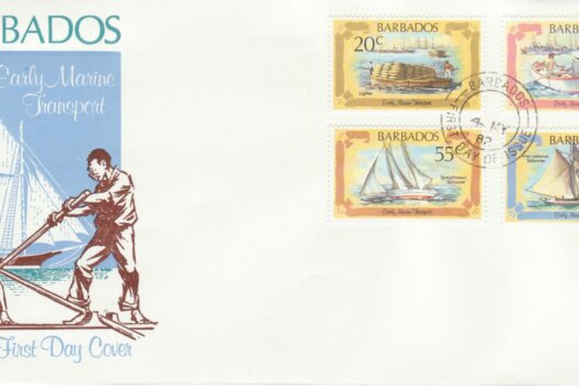 Barbados 1982 | Early Marine Transport FDC