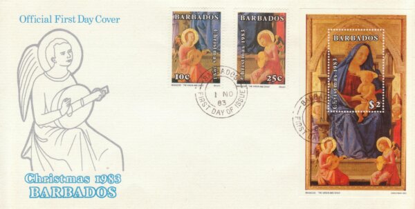 Barbados 1983 | Christmas 1983 FDC