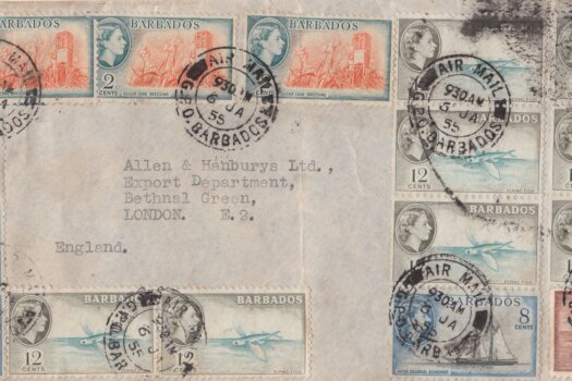 Barbados 1955 AIr Mail