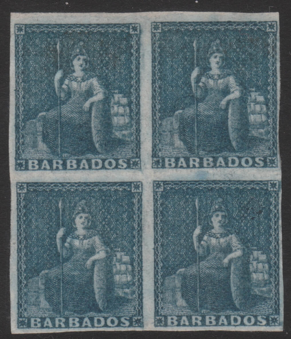 SG5a Block of four imperforate