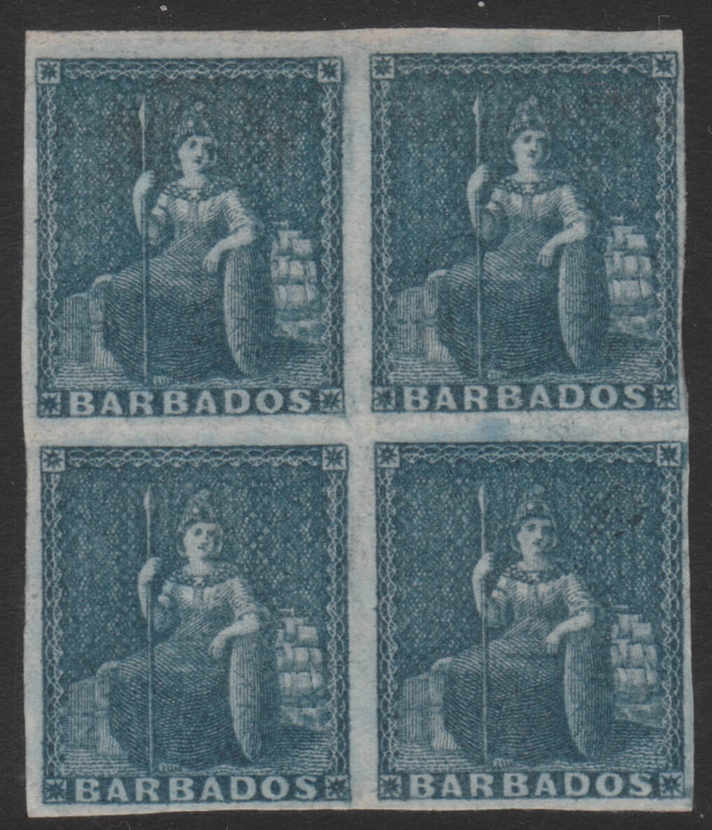 SG5a Block of four imperforate