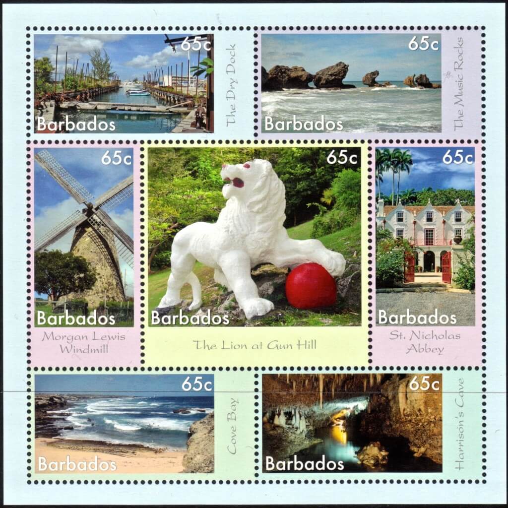 7 Wonders of Barbados Mini Sheet