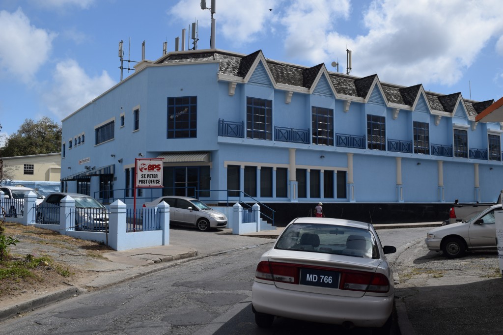 Approaching St Peter Post Office, Speightstown, Barbados